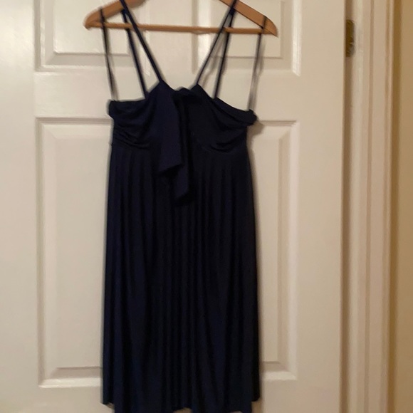 ABS navy dress - Picture 3 of 4